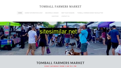 Tomballfarmersmarket similar sites