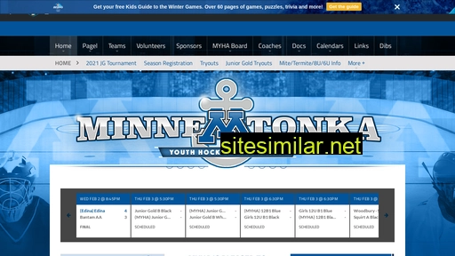 tonkahockey.org alternative sites