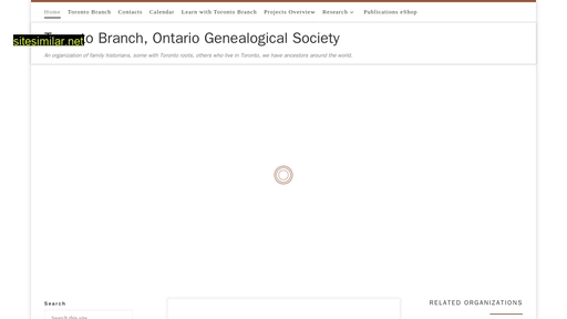Torontofamilyhistory similar sites