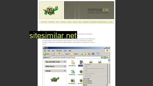 tortoisecvs.org alternative sites