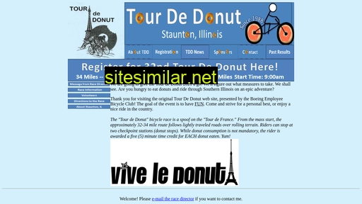 tourdedonut.org alternative sites