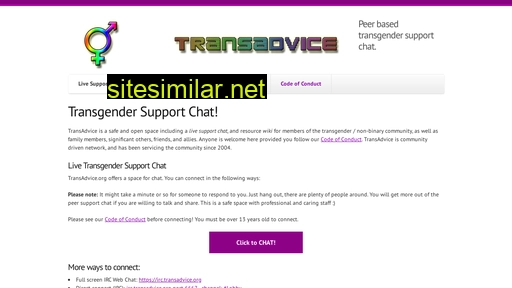 transadvice.org alternative sites