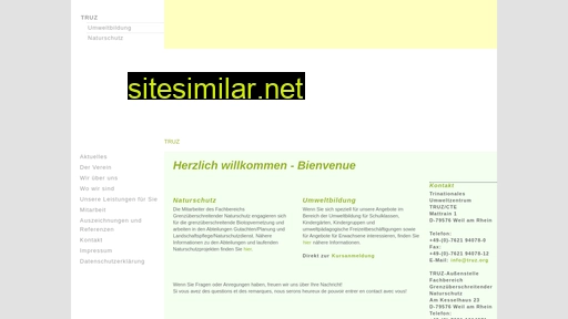 truz-umweltbildung.org alternative sites