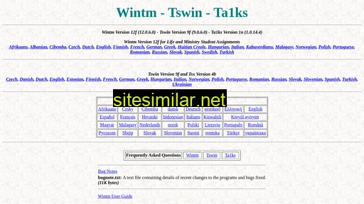 tswintm.org alternative sites