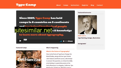 typecamp.org alternative sites