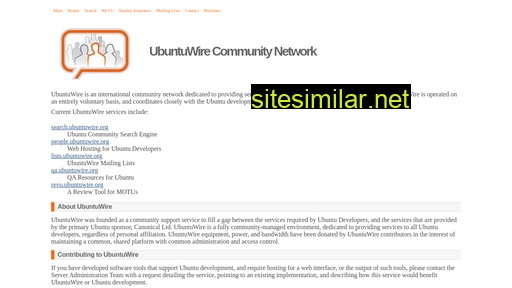Ubuntuwire similar sites