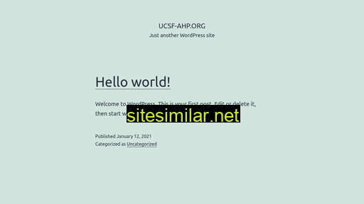 ucsf-ahp.org alternative sites