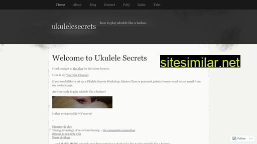 ukulelesecrets.org alternative sites