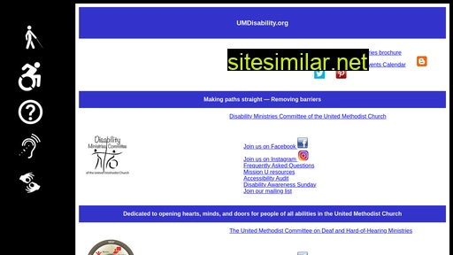 umdisability.org alternative sites