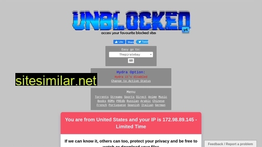 unblockedproxy.org alternative sites