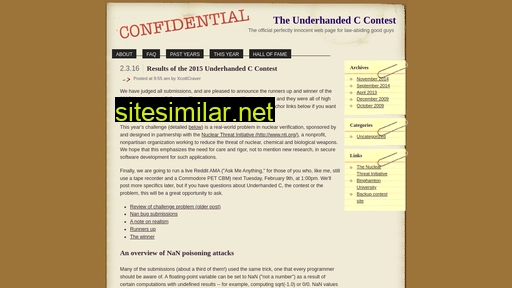 underhanded-c.org alternative sites