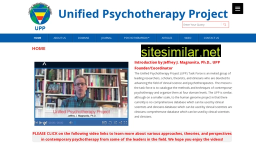 unifiedpsychotherapyproject.org alternative sites
