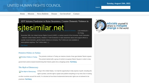 unitedhumanrights.org alternative sites