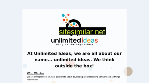 Unlimitedideas similar sites