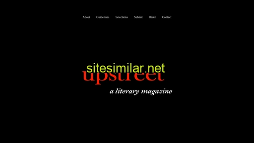 upstreet-mag.org alternative sites