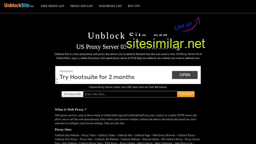 us3.unblocksite.org alternative sites