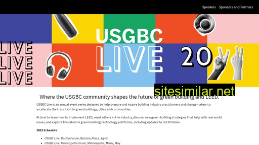 Usgbc-live similar sites