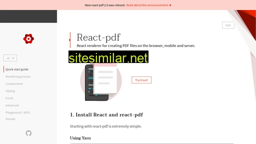 v1.react-pdf.org alternative sites