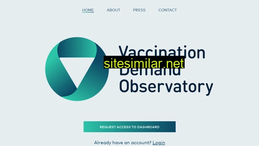 vaccinationdemandobservatory.org alternative sites
