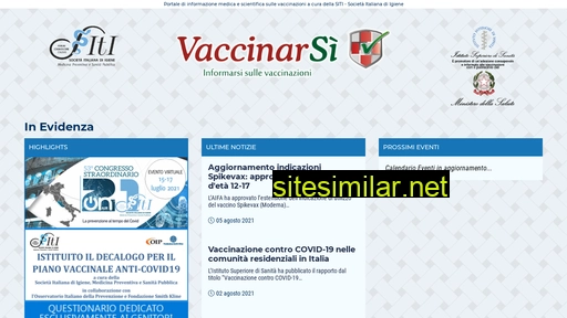 vaccinarsi.org alternative sites