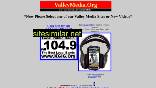 valleymedia.org alternative sites