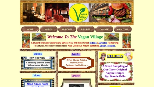 veganvillage.org alternative sites