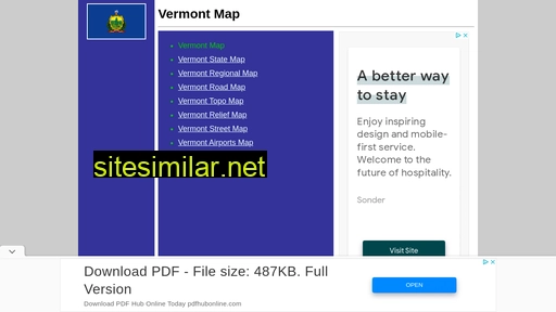 vermont-map.org alternative sites