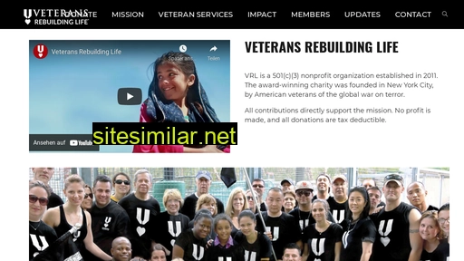 veteransrebuildinglife.org alternative sites