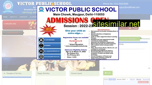victorpublicschool.org alternative sites