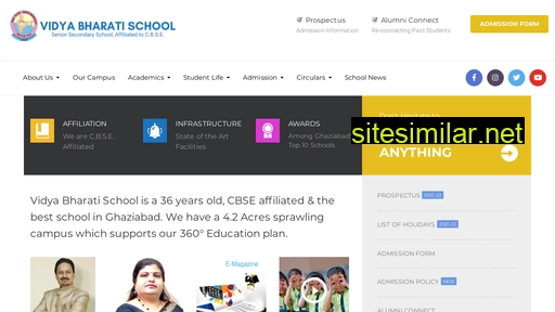 vidyabharatischool.org alternative sites