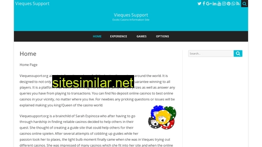 viequessupport.org alternative sites