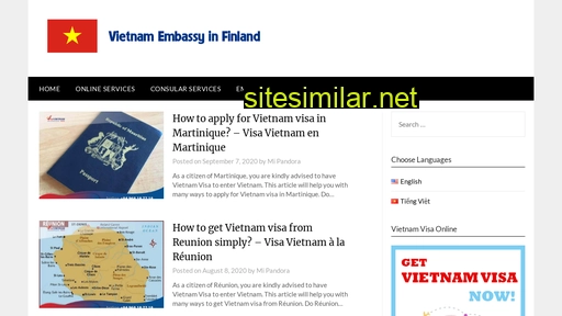 Vietnamembassy-finland similar sites