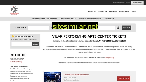 vilarpactickets.org alternative sites