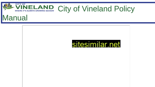 vinelandcity.org alternative sites