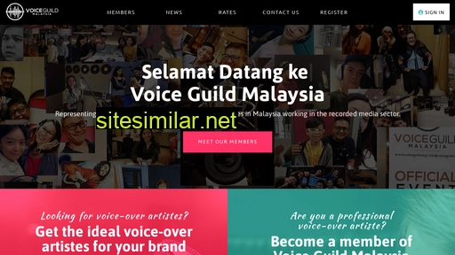 voiceguild.org alternative sites
