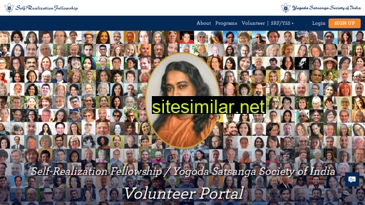 volunteer.yogananda.org alternative sites