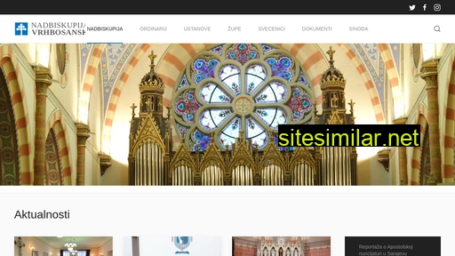 vrhbosanska-nadbiskupija.org alternative sites