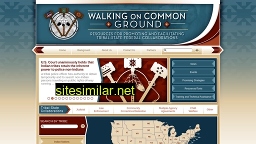 walkingoncommonground.org alternative sites