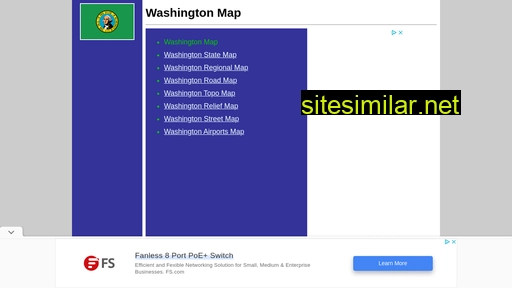 Washington-map similar sites
