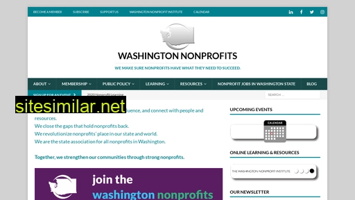 washingtonnonprofits.org alternative sites