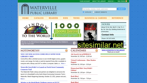 watervillelibrary.org alternative sites