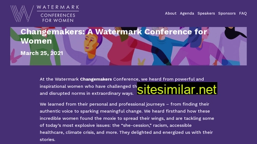 watermarkwomensconference.org alternative sites