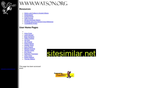 watson.org alternative sites