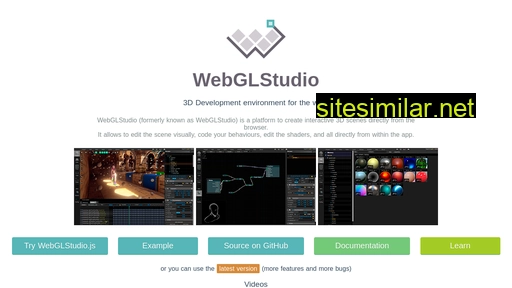 Webglstudio similar sites