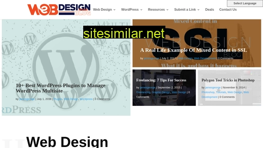 Webdesignblog similar sites