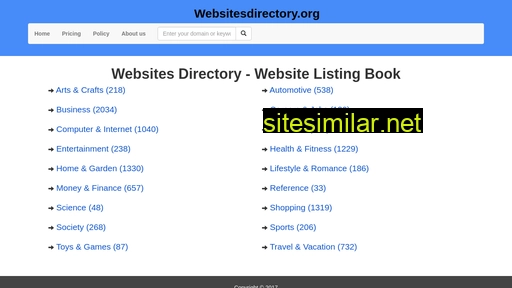 websitesdirectory.org alternative sites