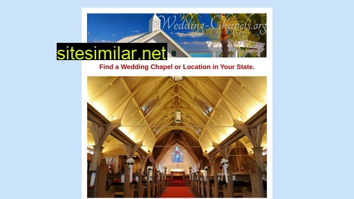 Wedding-chapels similar sites
