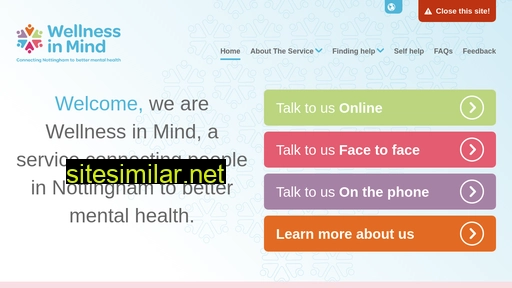 wellnessinmind.org alternative sites