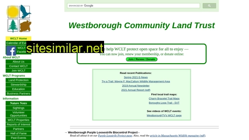Westboroughlandtrust similar sites