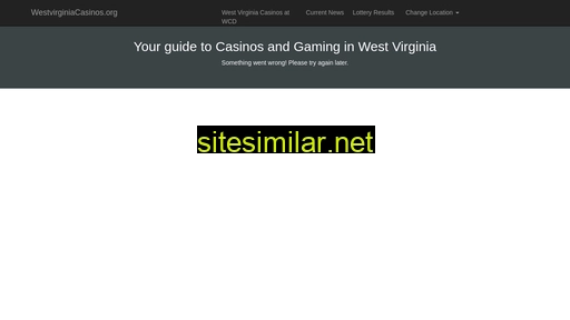 westvirginiacasinos.org alternative sites